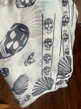 Alexander McQueen silk scarf authentic